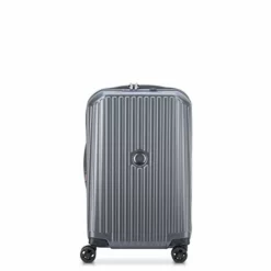 DELSEY Paris Securitime Expandable Luggage With Spinner Wheels, Anthracite Gray, Carry-On 19 Inch -TRAVELPRO Sales 41avQQhUYIL