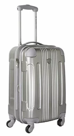 Travelers Club Polaris Hardside Metallic Spinner Luggage, Silver, Carry-On 20-Inch 16 Travelers Club Polaris Hardside Metallic Spinner Luggage, Silver, Carry-On 20-Inch -TRAVELPRO Sales 41crbZOw8eL