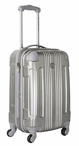 Travelers Club Polaris Hardside Metallic Spinner Luggage, Silver, Carry-On 20-Inch 5 Travelers Club Polaris Hardside Metallic Spinner Luggage, Silver, Carry-On 20-Inch - Image 5