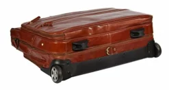 Real Leather Suit Garment Dress Carrier Travel Weekend Bag On Wheels A1236 Cognac -TRAVELPRO Sales 41d3vNOBkxL