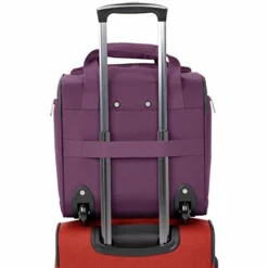AmazonBasics Underseat Carry-On Rolling Travel Luggage Bag - Purple -TRAVELPRO Sales 41dT1wopluL