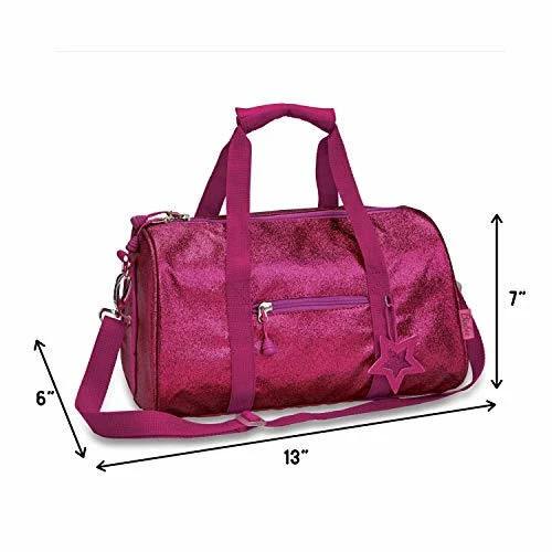 Bixbee Girls' Duffle, Ruby Raspberry 8 Bixbee Girls' Duffle, Ruby Raspberry - Image 8