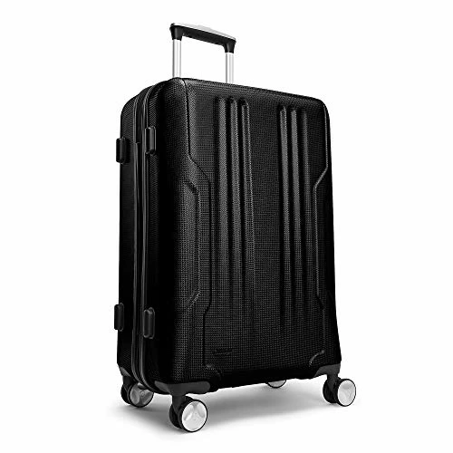 EBags Monument 26 Inches Checked Spinner (Black) 1 EBags Monument 26 Inches Checked Spinner (Black)