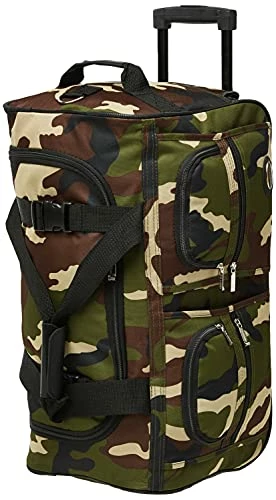Rockland Rolling Duffel Bag, Camouflage, 22-Inch 1 Rockland Rolling Duffel Bag, Camouflage, 22-Inch