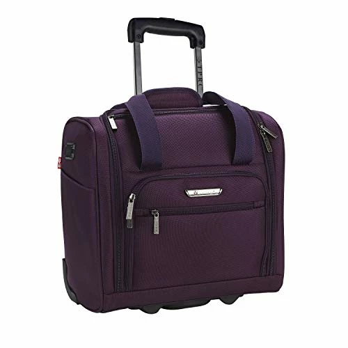 TPRC 15-Inch Under Seat Carry-On Bag, Purple, Underseater 1 TPRC 15-Inch Under Seat Carry-On Bag, Purple, Underseater