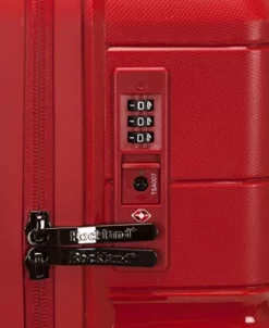 Rockland Linear 3-Piece Hardside Spinner Wheel Luggage Set, Red, (19/23/27) -TRAVELPRO Sales 41eQqVMmVgL