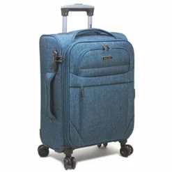Dejuno Aurora Lightweight Denim 3-Piece Spinner Luggage Set, Navy -TRAVELPRO Sales 41eUQAqHyNL