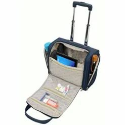 London Fog Knightsbridge II 15" 2-Wheel Under The Seat Bag, Sapphire -TRAVELPRO Sales 41ejYDJir0L