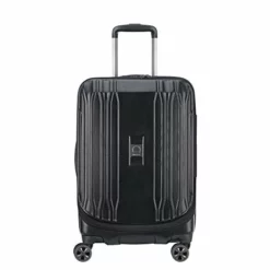 DELSEY Paris Eclipse DLX Expandable Luggage With Spinner Wheels, Black, Carry-on 21 Inch -TRAVELPRO Sales 41epmJh5f2L