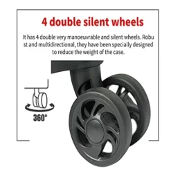 3 Piece Set Luggage Sets Women Men Teens Travel Suitcase With Lightweight TSA Lock Spinner, Home Outdoor Carry On Luggage With 4 Double Silent Wheels Adjustable Handle 20in 24in 28in, Gray -TRAVELPRO Sales 41fjwyHdKuS