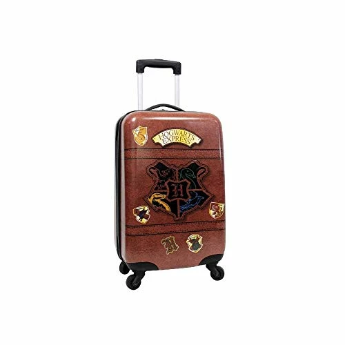 Harry Potter Luggage 21 Inch Hogwarts Express Hard-Sided Suitcase Rolling Luggage Carry-On Tween Spinner Travel Trolley For Kids - Brown 1 Harry Potter Luggage 21 Inch Hogwarts Express Hard-Sided Suitcase Rolling Luggage Carry-On Tween Spinner Travel Trolley For Kids - Brown