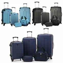 Travelers Club Sky+ Luggage Set, Navy Blue, 5 Piece -TRAVELPRO Sales 41gc Cg7SiL ae1c99e1 4186 44e5 bde7 e420e5a00824