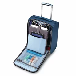 Samsonite SoLyte DLX Underseat Wheeled Carry-On (Mediterranean Blue) 10 Samsonite SoLyte DLX Underseat Wheeled Carry-On (Mediterranean Blue) -TRAVELPRO Sales 41goblBhwTL