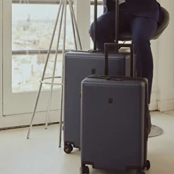 LEVEL8 Elegance Checked Luggage, 24 Inch Hardside Suitcase, Lightweight PC Matte Hardshell With TSA Lock, Spinner Wheels - Navy Blue 13 LEVEL8 Elegance Checked Luggage, 24 Inch Hardside Suitcase, Lightweight PC Matte Hardshell With TSA Lock, Spinner Wheels - Navy Blue -TRAVELPRO Sales 41gufJH hCL