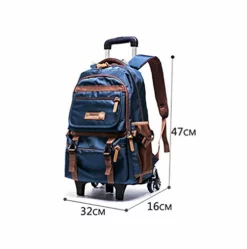 C-Xka Nylon Rolling Backpack Carry-On Luggage Travel Duffel Bag Wheeled Book Bag Detachable Dual -TRAVELPRO Sales 41gy9lekndL