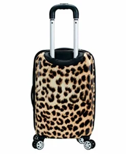 Rockland Safari Hardside Spinner Wheel Luggage, Leopard, Carry-On 20-Inch -TRAVELPRO Sales 41hEiO0VkhL