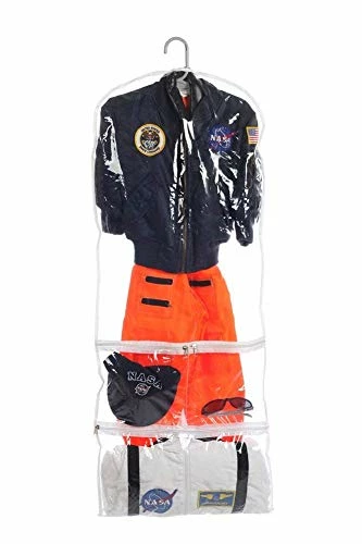 NEW Clear Costume And Clothing Garment Bag Adult/Kids (Transparent, 16" X 40" In) 1 NEW Clear Costume And Clothing Garment Bag Adult/Kids (Transparent, 16" X 40" In)