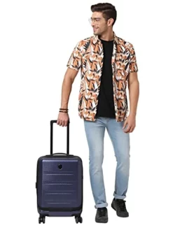 HEYS EZ Access 2.0 Range Navy Color Hard Cabin Luggage, Blue, Luggage -TRAVELPRO Sales 41iY15j77ML