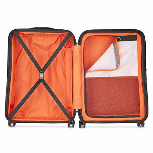 DELSEY Paris Cactus Hardside Luggage With Spinner Wheels, Khaki, Checked-Medium 24 Inch 4 DELSEY Paris Cactus Hardside Luggage With Spinner Wheels, Khaki, Checked-Medium 24 Inch - Image 4