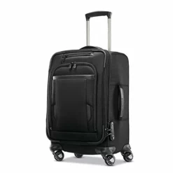 Samsonite Pro Travel Softside Expandable Luggage With Spinner Wheels, Black, Carry-On 21-Inch