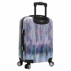 Steve Madden 20 Inch Carry On Luggage Collection - Scratch Resistant (ABS + PC) Hardside Suitcase - Designer Lightweight Bag With 8-Rolling Spinner Wheels (Diamond) -TRAVELPRO Sales 41iyqLXMjJL