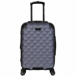 Kenneth Cole Reaction Diamond Tower Luggage Collection Lightweight Hardside Expandable 8-Wheel Spinner Travel Suitcase, Smokey Purple, 20-Inch Carry On -TRAVELPRO Sales 41jD36I alL