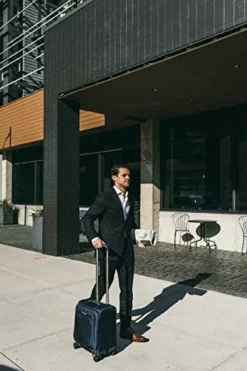 Samsonite Lineate Underseat Carry On Boarding Bag With Spinner Wheels, Evening Teal -TRAVELPRO Sales 41jEhciDBeL