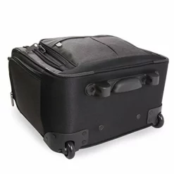 ORIGINAL PENGUIN Men's Ethan Wheeled Under The Seat Carry On Bag, Black Crosshatch -TRAVELPRO Sales 41jKp04253L