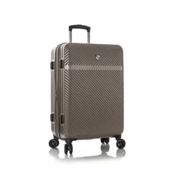 Heys Charge-A-Weigh 26" Spinner Luggage (Beige)