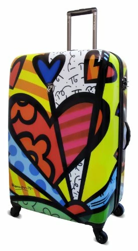 Heys USA Luggage Britto New Day 30 Inch Hard Side Suitcase, Multi-Colored, One Size 3 Heys USA Luggage Britto New Day 30 Inch Hard Side Suitcase, Multi-Colored, One Size - Image 3