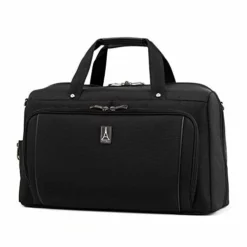 Travelpro Crew Versapack Weekender Carry-on Duffel Bag W/Suiter, Jet Black, One Size