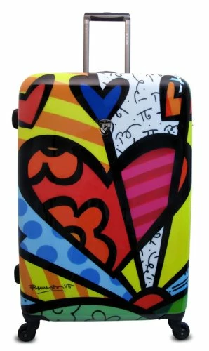 Heys USA Luggage Britto New Day 30 Inch Hard Side Suitcase, Multi-Colored, One Size 1 Heys USA Luggage Britto New Day 30 Inch Hard Side Suitcase, Multi-Colored, One Size