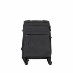 Cloe Carry-On 20 Inch Luggage With 360º-spinner Wheels In Black Color