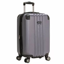 Kenneth Cole Reaction Reverb 20" Carry-On Expandable Luggage Lightweight Hardside 8-Wheel Spinner Travel Suitcase Bag, Smokey Purple, Inch -TRAVELPRO Sales 41l36x8VUjL