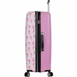 Betsey Johnson Luggage Hardside 3 Piece Set Suitcase With Spinner Wheels (20" 26" 30") (One Size, Flamingo Strut) -TRAVELPRO Sales 41lAWmM3oeL