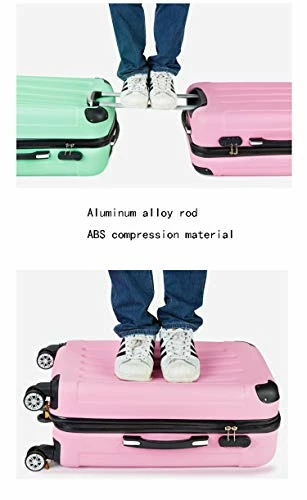 26 Inch Trolley Case/Bags Woman Travel Suitcase With Wheels Rolling Carry On Luggage,B,24 4 26 Inch Trolley Case/Bags Woman Travel Suitcase With Wheels Rolling Carry On Luggage,B,24 - Image 4