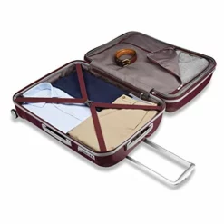Samsonite Freeform Hardside Expandable With Double Spinner Wheels, Merlot, Checked-Medium 24-Inch -TRAVELPRO Sales 41m3a898RYL