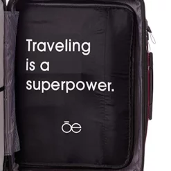 Cloe Checked Medium 24 Inch Water-Resistant Luggage With 360º-spinner Wheels In Magenta Color -TRAVELPRO Sales 41mMa9DkeIS