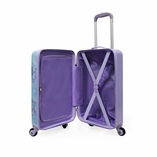 Disney Frozen II Anna Elsa Luggage Hard Side Tween Spinner Rolling Suitcase For Kids Carry-On Travel Trolley - 20 Inch 2 Disney Frozen II Anna Elsa Luggage Hard Side Tween Spinner Rolling Suitcase For Kids Carry-On Travel Trolley - 20 Inch - Image 2