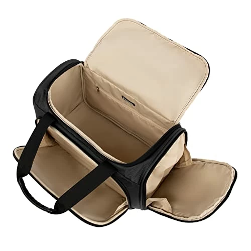 Travelpro Runway 2-piece Luggage Set, Carry On Softside Expandable 4-Wheel Spinner Suitcase & Carry On UnderSeat Luggage Soft Tote Bag, Men And Women, Black 3 Travelpro Runway 2-piece Luggage Set, Carry On Softside Expandable 4-Wheel Spinner Suitcase & Carry On UnderSeat Luggage Soft Tote Bag, Men And Women, Black - Image 3