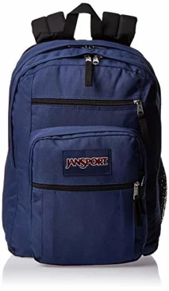 JanSport Big Student, Navy, One Size