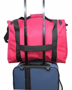 Boardingblue Under Seat 18" Duffel Bag Personal Item For Spirit & Frontier Airlines + Bonus.(Red -TRAVELPRO Sales 41mnyHJCjVL