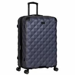 Kenneth Cole Reaction Diamond Tower Luggage Collection Lightweight Hardside Expandable 8-Wheel Spinner Travel Suitcase, Smokey Purple, 2-Piece Set (20" & 28") -TRAVELPRO Sales 41nLyuNK1LL