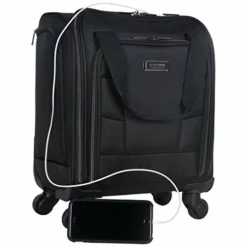 Kenneth Cole Reaction Rugged Roamer 18" Lightweight 4-Wheel Spinner 14.1" Laptop & Tablet Business Underseater Carry-On, Black -TRAVELPRO Sales 41nNA3jciuL b76ce2ae bacc 450a 8dac f880d15684b4