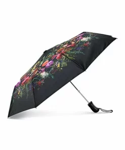 Elliott Lucca Black Autumn Botanica Sun Rain Wind Umbrella Floral By The Sak -TRAVELPRO Sales 41nqDqErBcL