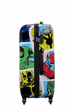 American Tourister Unisex_Adult Luggage Suitcase, Multicolored (Marvel Pop Art), L (75 Cm-88 L) -TRAVELPRO Sales 41o YspmEIL