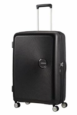 American Tourister [amerikantu-risuta-] Sound Box Saundobokkusu Suitcase Spinner 77 cm Free Reloaned Fiduciary Size Ekisupandaburu Function Guaranteed 97.0l 77 cm 4.2kg G 01003  - Black - -TRAVELPRO Sales 41o1xnjL9CL