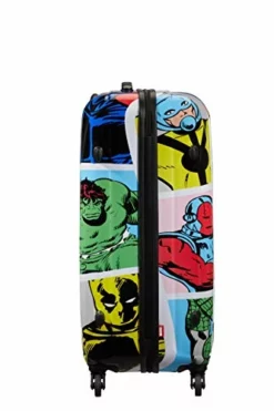 American Tourister Unisex_Adult Luggage Suitcase, Multicolored (Marvel Pop Art), L (75 Cm-88 L) -TRAVELPRO Sales 41oXm8NDRdL