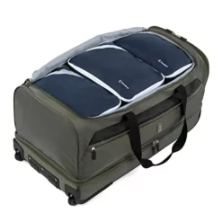 Travelpro Roadtrip 30" Drop-Bottom Rolling Duffel With 3 Large Packing Cubes Included, Olive 9 Travelpro Roadtrip 30" Drop-Bottom Rolling Duffel With 3 Large Packing Cubes Included, Olive -TRAVELPRO Sales 41p 9SNCJwL