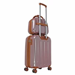 World Traveler Classique Hardside 2-PC Carry-On Spinner Luggage Set, Rose Gold, One Size -TRAVELPRO Sales 41pj5OXBU0L